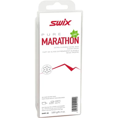 SWIX Marathon Hvit Fluorfri Glider - white