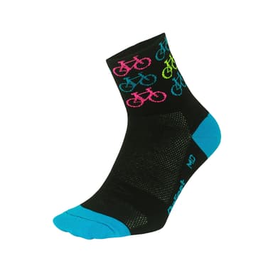 DEFEET Aireator 3" Cool Bikes - black process blue