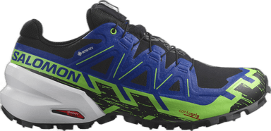 Salomon Spikecross 6 GORE-TEX - black surf the web green gecko