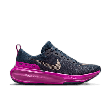 Nike ZoomX Invincible Run 3 - armory navy mtlc red bronze-vivid g