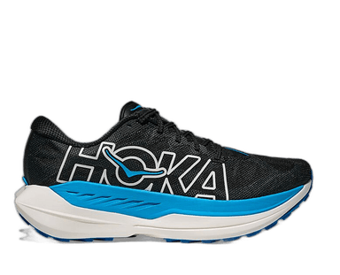 HOKA ROCKET X TRAIL - black skyward blue