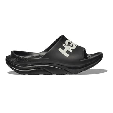 HOKA Ora Athletic Slide - black white