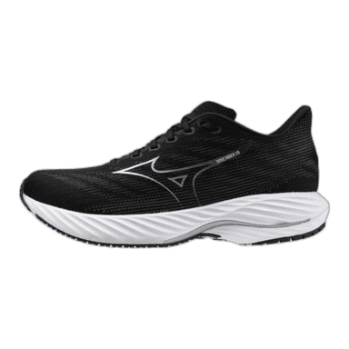 Mizuno Wave Rider 28 Wide - black silver ebony