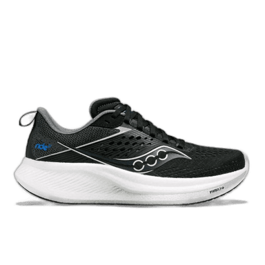 Saucony Ride 17 Wide - black white