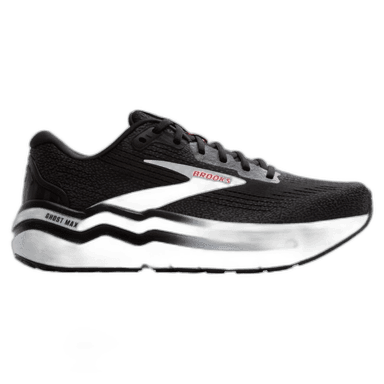 Brooks Ghost Max 2 - black white fiery red