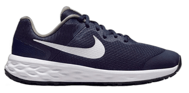 Nike Revolution 6 Junior - 400 midnight navy white-flat pewte