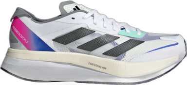 Adidas Adizero Boston 11 - cloud white core black lucid blue