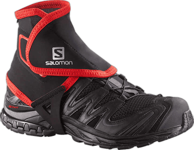 Salomon Trail Gaiters High - black