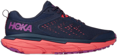 Hoka Challenger ATR 6 - black iris hot coral