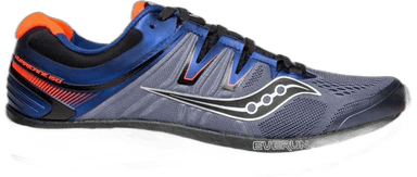 Saucony Hurricane ISO 4 - grey blue vizi red