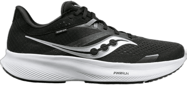 Saucony Ride 16 Wide - black white