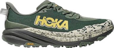 Hoka Speedgoat 6 Wide - fern asphalt grey