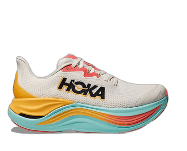 Hoka Skyward X - blanc de blanc swim day