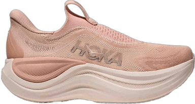 Hoka Skyward Laceless - rose latte rose cream
