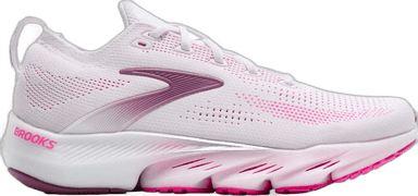 Brooks Glycerin Flex - white cyber pink argyle