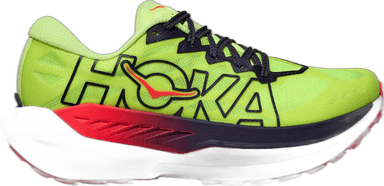 HOKA ROCKET X TRAIL - neon yuzu neon flame