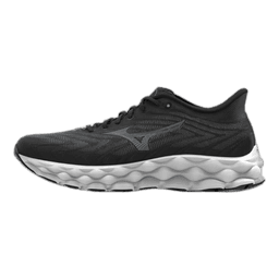 black metallic gray white