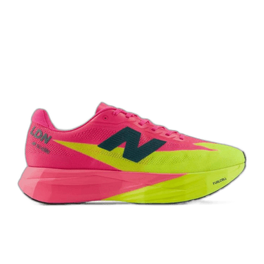 New Balance FuelCell SuperComp Elite v5 - alkaline green pink heat
