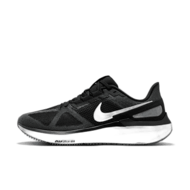 Nike AIR ZOOM STRUCTURE 25 - black white-dk smoke grey