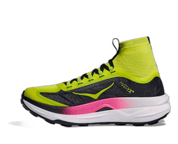 neon hoka citrus black
