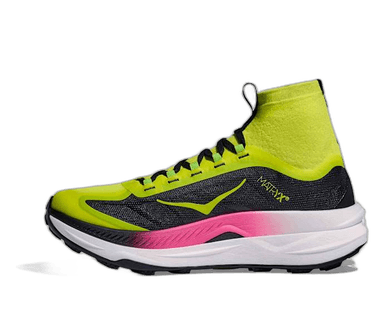 HOKA TECTON X 3 - neon hoka citrus black
