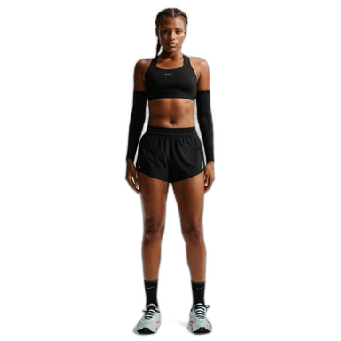 Nike Swift HS Bra - black reflective silver