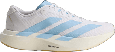 Adidas Adizero EVO SL WOVEN - cloud white clear blue matte gold