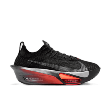 Nike AIR ZOOM ALPHAFLY NEXT% 3 - black metallic silver bright crimson