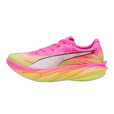 Puma Deviate Nitro Elite 4 ST - poison pink yellow alert bright aqua