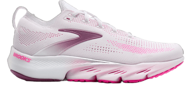 Brooks Glycerin Flex - white cyber pink argyle