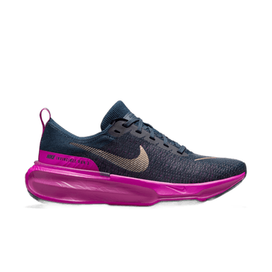 Nike ZoomX Invincible Run 3 - armory navy mtlc red bronze-vivid g