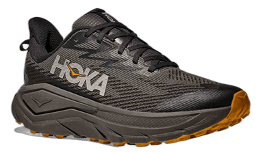 Hoka Challenger 8 GORE-TEX - asphalt grey varsity yellow