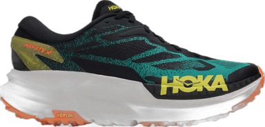Hoka Mafate X - bcq black electric aqua