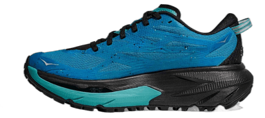Hoka Mafate 5 - bcq black electric aqua