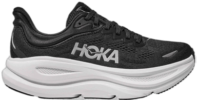 Hoka Bondi 9 Wide - black white