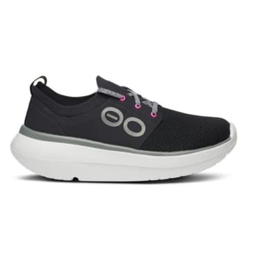 Oofos Oomy Stride Women - white black
