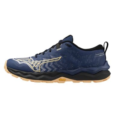 Mizuno Wave Dauchi 8 Women - estate blue apricot ice black
