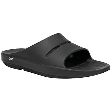OOFOS Restitutionssandal Ooahh Sport Unisex - black