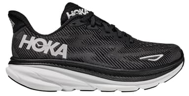 Hoka Clifton 9 Wide Women - bwht black white
