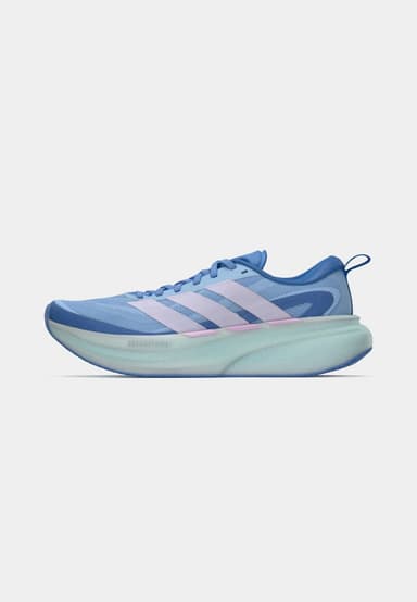 adidas Performance SUPERNOVA GLIDE Women - glow blue ice lavender blue fusion