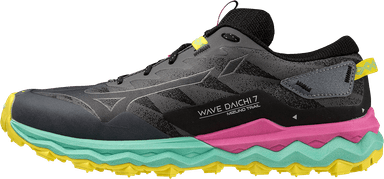 Mizuno Wave Daichi 7 Women - iron gate ebony fuchsia fedora
