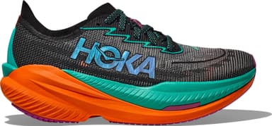 Hoka Mach X 2 Wide Women - black electric aqua