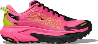 Hoka Mafate 5 Women - neon rose black
