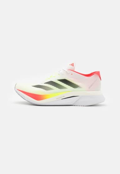 adidas Performance ADIZERO BOSTON 12 - cloud white core black lucid red
