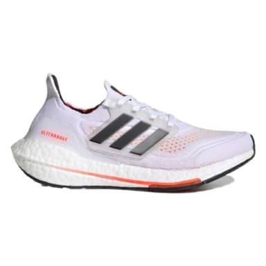 Adidas Ultraboost 21 Junior - cloud white core black solar red