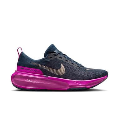 Nike ZoomX Invincible Run 3 - armory navy mtlc red bronze-vivid g