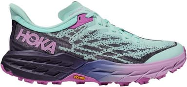 Hoka Speedgoat 5 Wide - sunlit ocean night sky