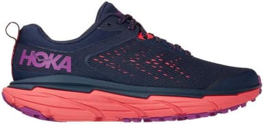 Hoka Challenger ATR 6 - black iris hot coral