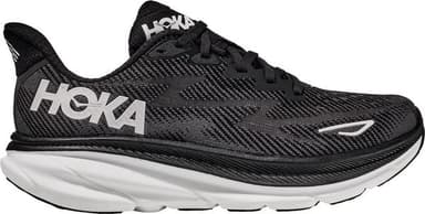 Hoka Clifton 9 Wide - black white