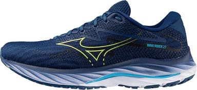 Mizuno Wave Rider 27 - navy peony sharp green
